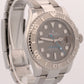 2023 PAPERS Rolex Yacht-Master Steel Platinum RHODIUM 40mm 126622 YM1 Watch BOX