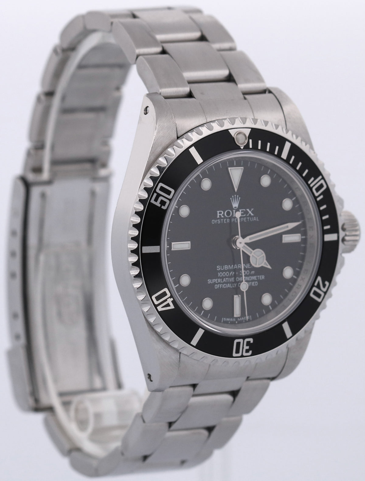 Unpolished 2011 Rolex Submariner No-Date 14060 Steel Randomized 40mm Box Papers