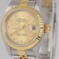 Ladies Rolex DateJust Two-Tone 18K Gold Steel CHAMPAGNE Jubilee 26mm Watch 79173