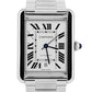 MINT Cartier Tank Solo Silver 31mm Stainless Steel Automatic Date Watch 3800