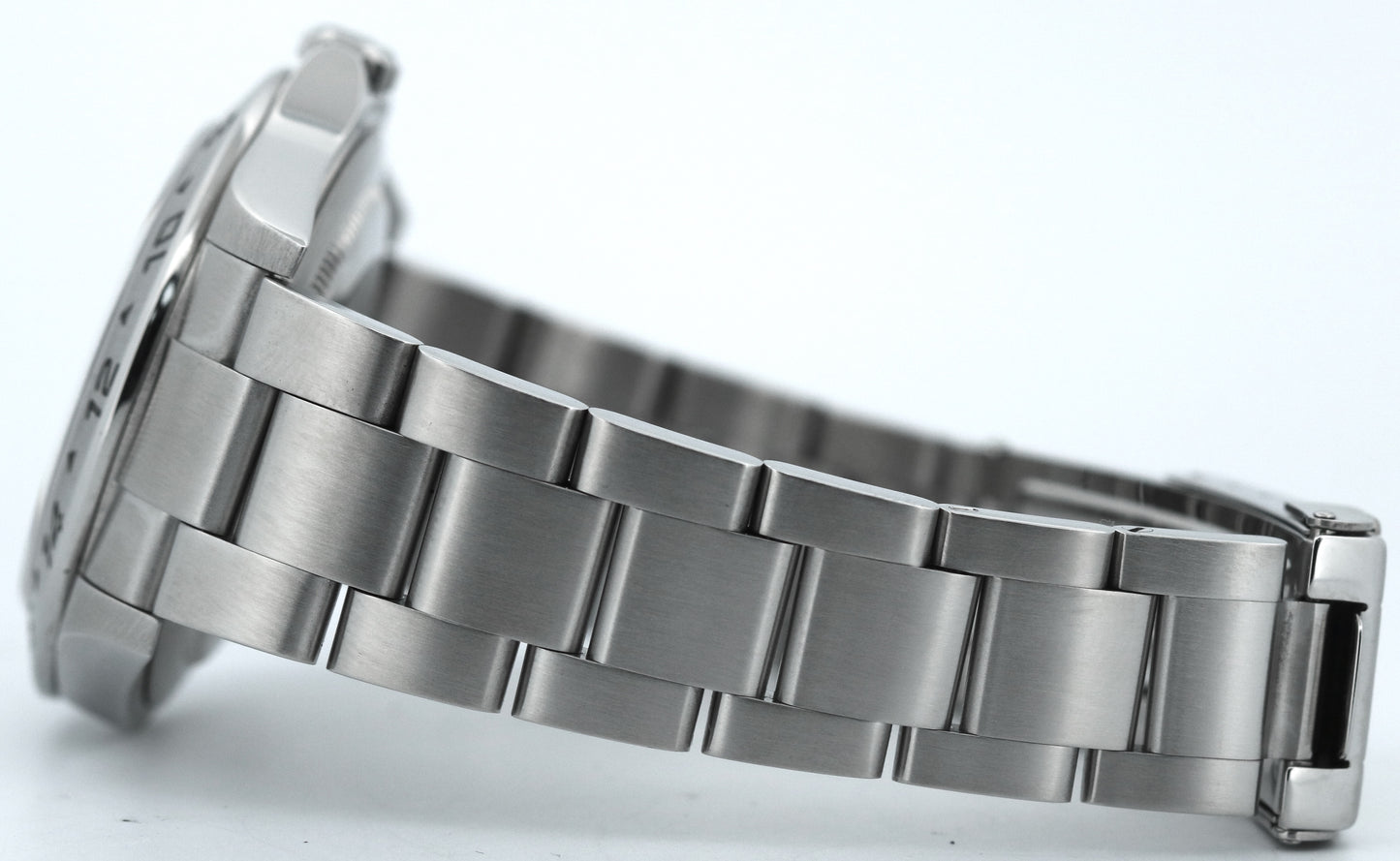 PAPERS Rolex Explorer II 40mm BLACK Steel NO-HOLES Red GMT Watch 16570 BOX