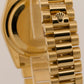 2014 RSC Rolex Day-Date President SILVERED CHAMPAGNE 36mm 18K Gold 118238 BOX