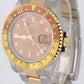 Rolex GMT-Master II 'ROOT BEER' Two-Tone 18k Gold Steel Brown 40mm 16713 Watch