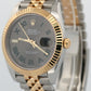 PAPERS Rolex DateJust 41 WIMBLEDON Roman 18K Steel JUBILEE 41mm 126333 Watch BOX