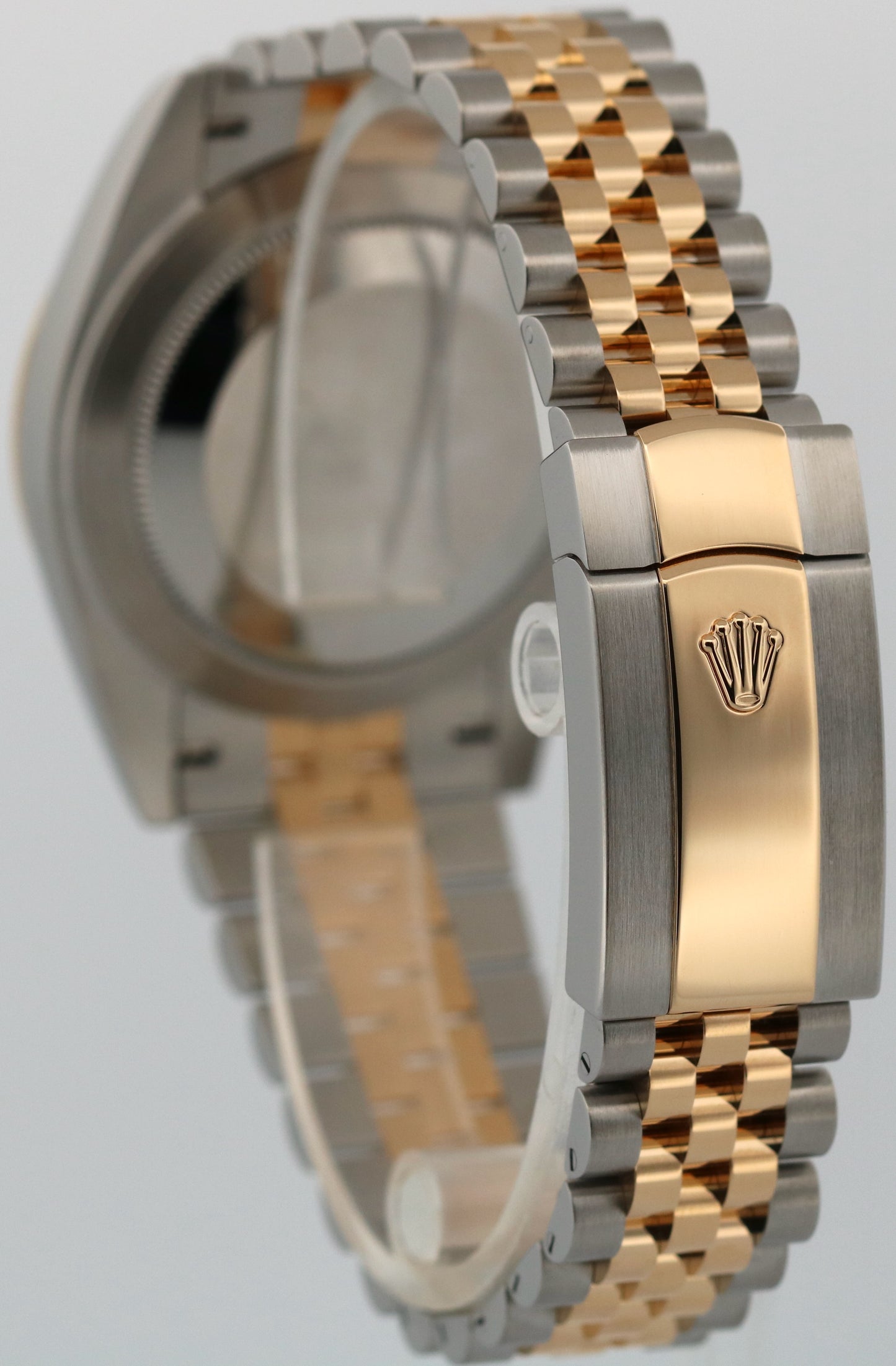 PAPERS Rolex DateJust 41 WIMBLEDON Roman 18K Steel JUBILEE 41mm 126333 Watch BOX