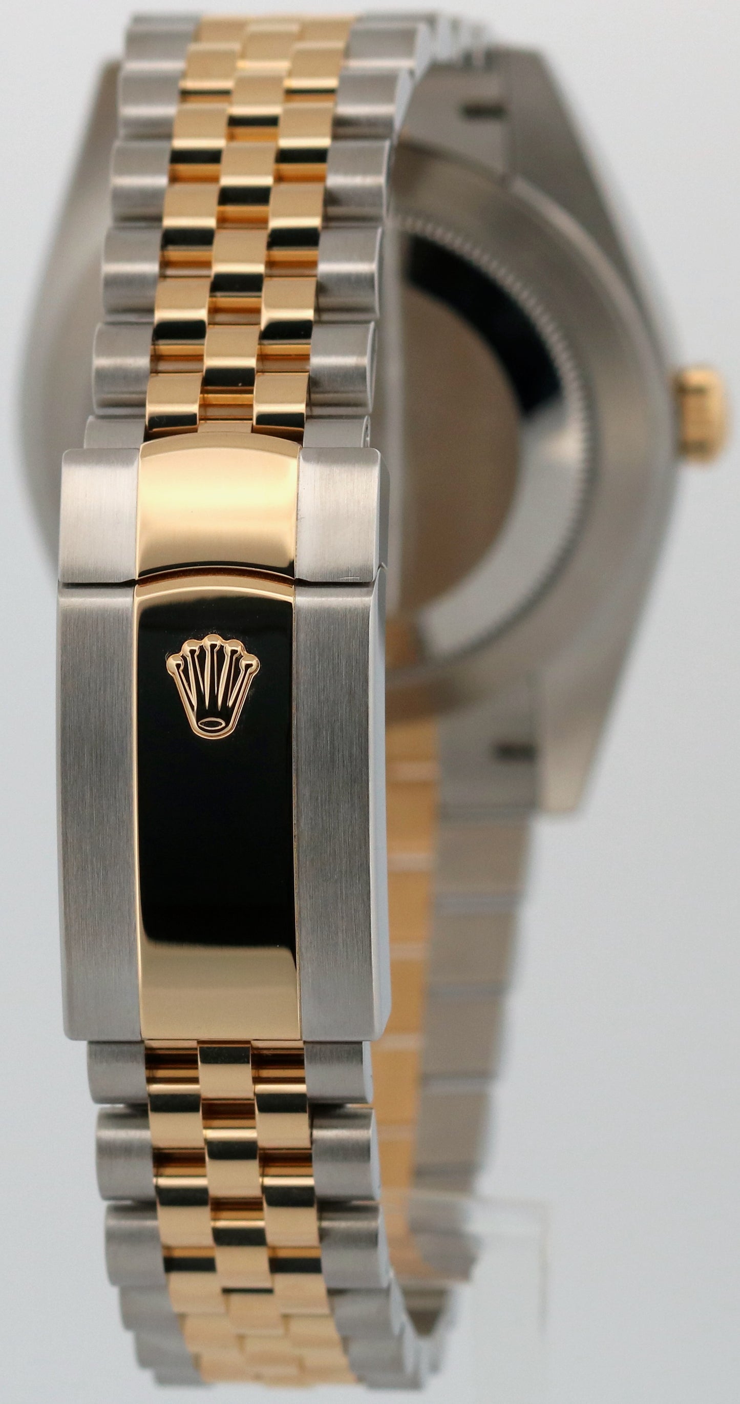 PAPERS Rolex DateJust 41 WIMBLEDON Roman 18K Steel JUBILEE 41mm 126333 Watch BOX