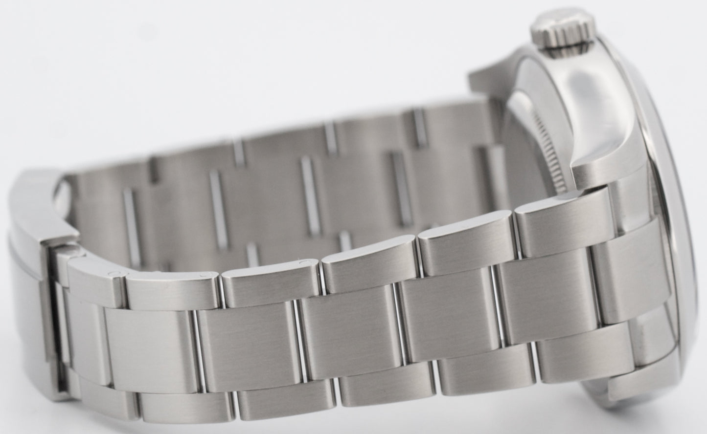 Rolex Air-King 40mm Green BLACK Stainless Steel Automatic Oyster Watch 116900