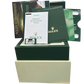 PAPERS Rolex Submariner Date NO-HOLES 16610 T Black Stainless 40mm Watch BOX