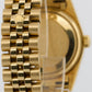 VINTAGE 1986 Rolex DateJust 36mm CHAMPAGNE DIAMOND 18K Yellow Gold JUBILEE 16018