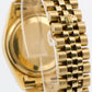 VINTAGE 1986 Rolex DateJust 36mm CHAMPAGNE DIAMOND 18K Yellow Gold JUBILEE 16018