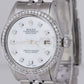 Rolex DateJust DIAMOND MOP 36mm Stainless Steel Automatic Jubilee Watch 1603