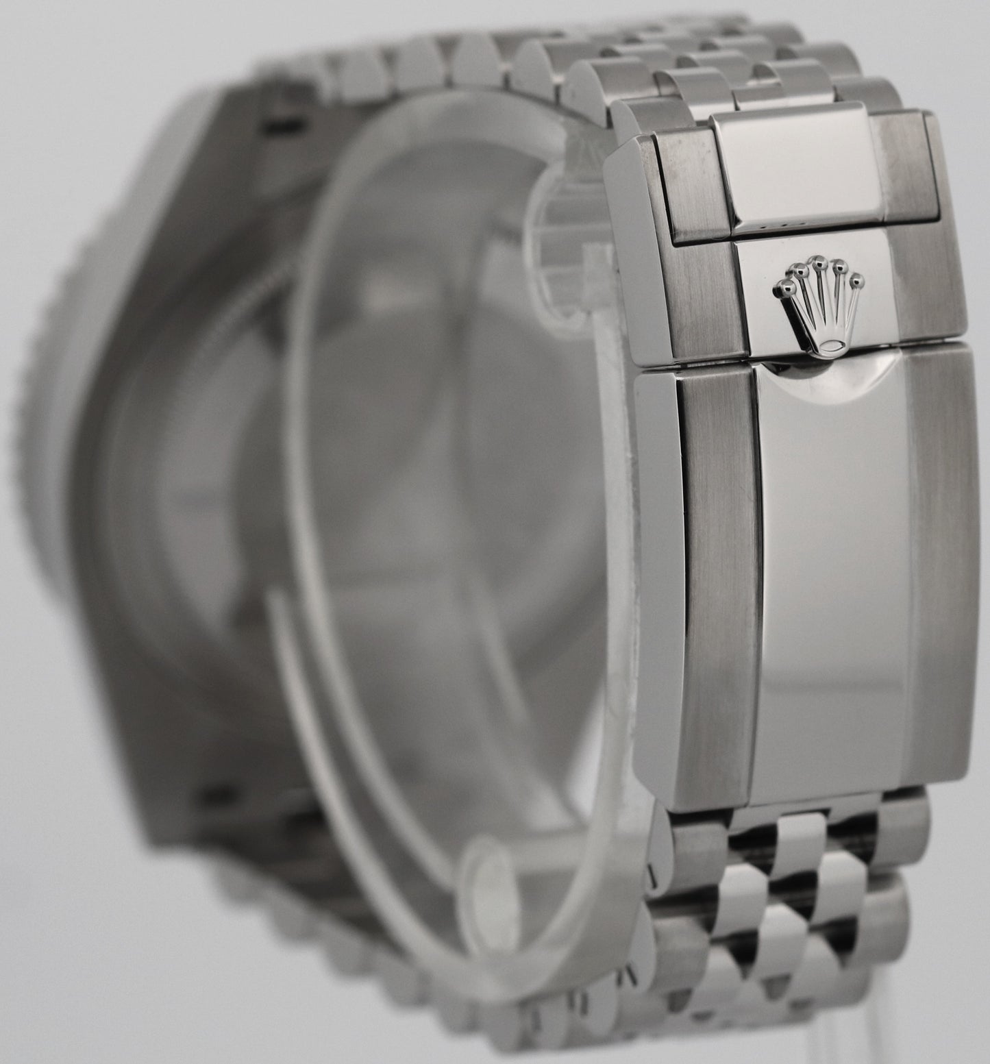 Rolex GMT-Master II BRUCE WAYNE Jubilee Black Stainless Ceramic 126710 GRNR BOX