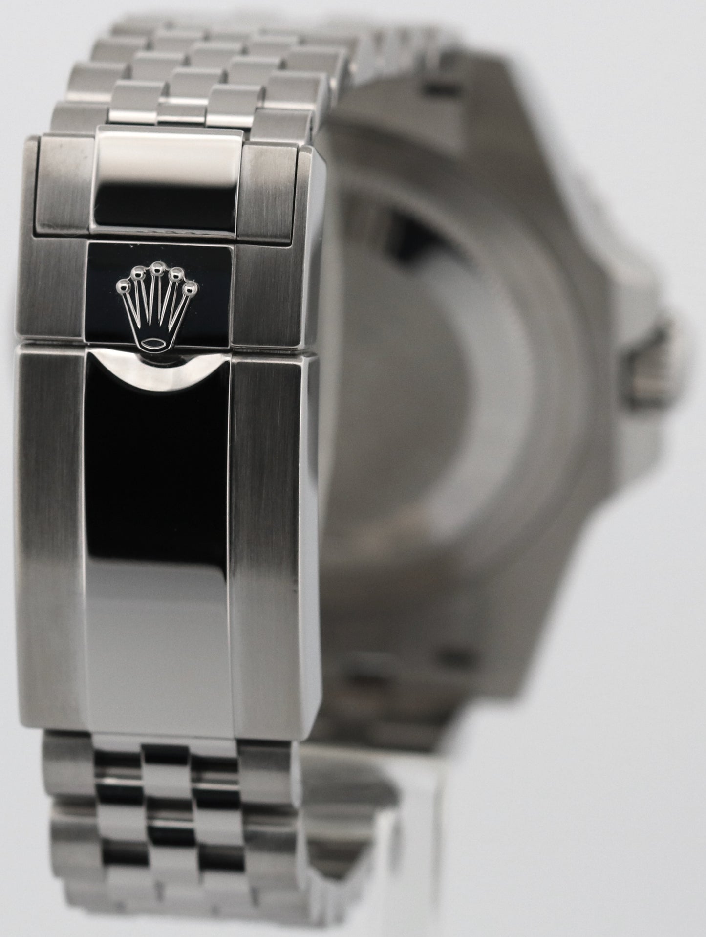 Rolex GMT-Master II BRUCE WAYNE Jubilee Black Stainless Ceramic 126710 GRNR BOX