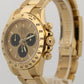 Rolex Daytona Cosmograph NEWMAN 18K Yellow Gold CHAMPAGNE 40mm Watch 116528 BOX