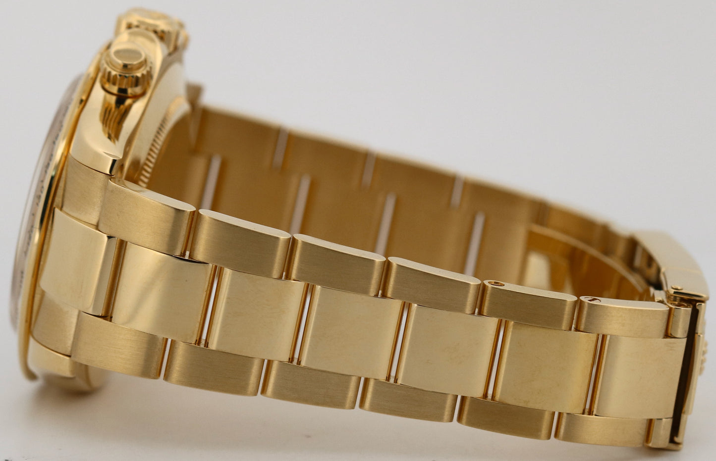 Rolex Daytona Cosmograph NEWMAN 18K Yellow Gold CHAMPAGNE 40mm Watch 116528 BOX