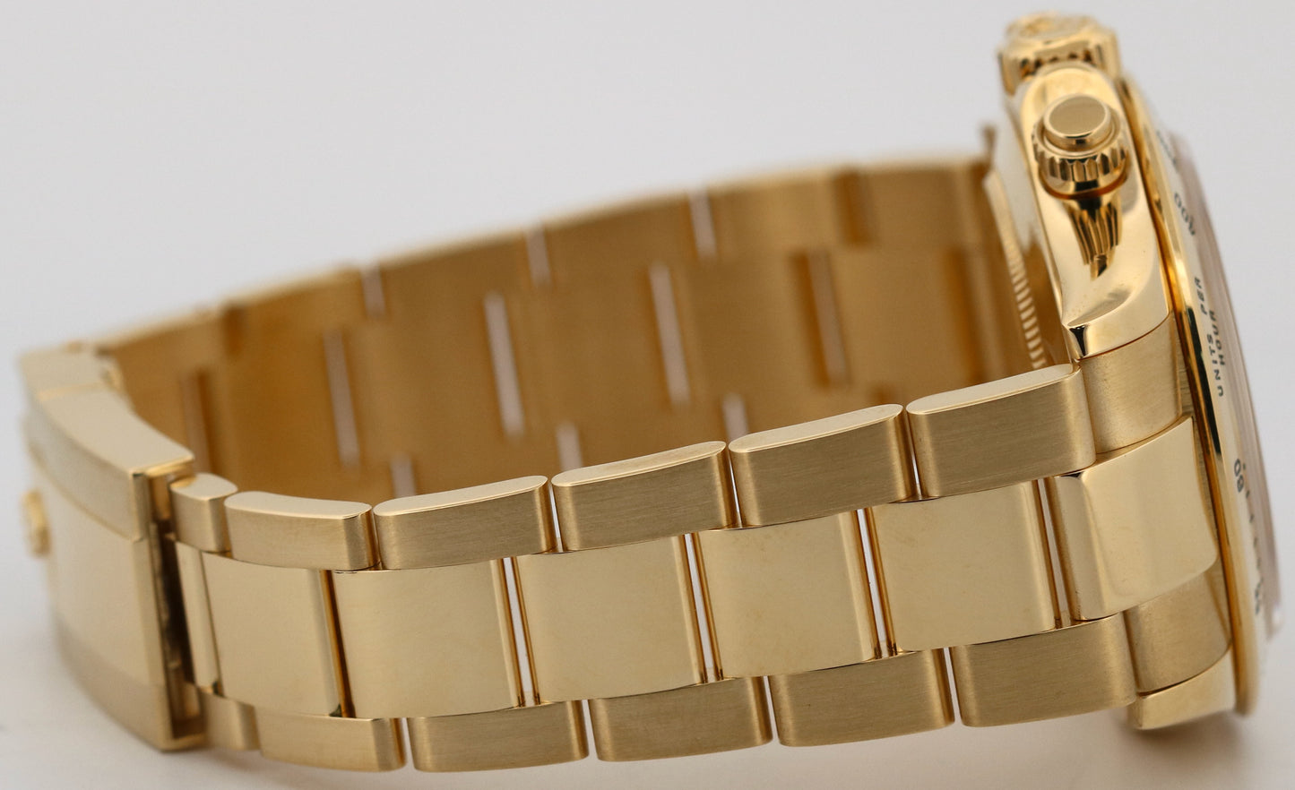 Rolex Daytona Cosmograph NEWMAN 18K Yellow Gold CHAMPAGNE 40mm Watch 116528 BOX