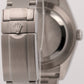 2010 PAPERS Rolex Explorer I BLACK Stainless Steel 39mm 3-6-9 MK1 214270 BOX
