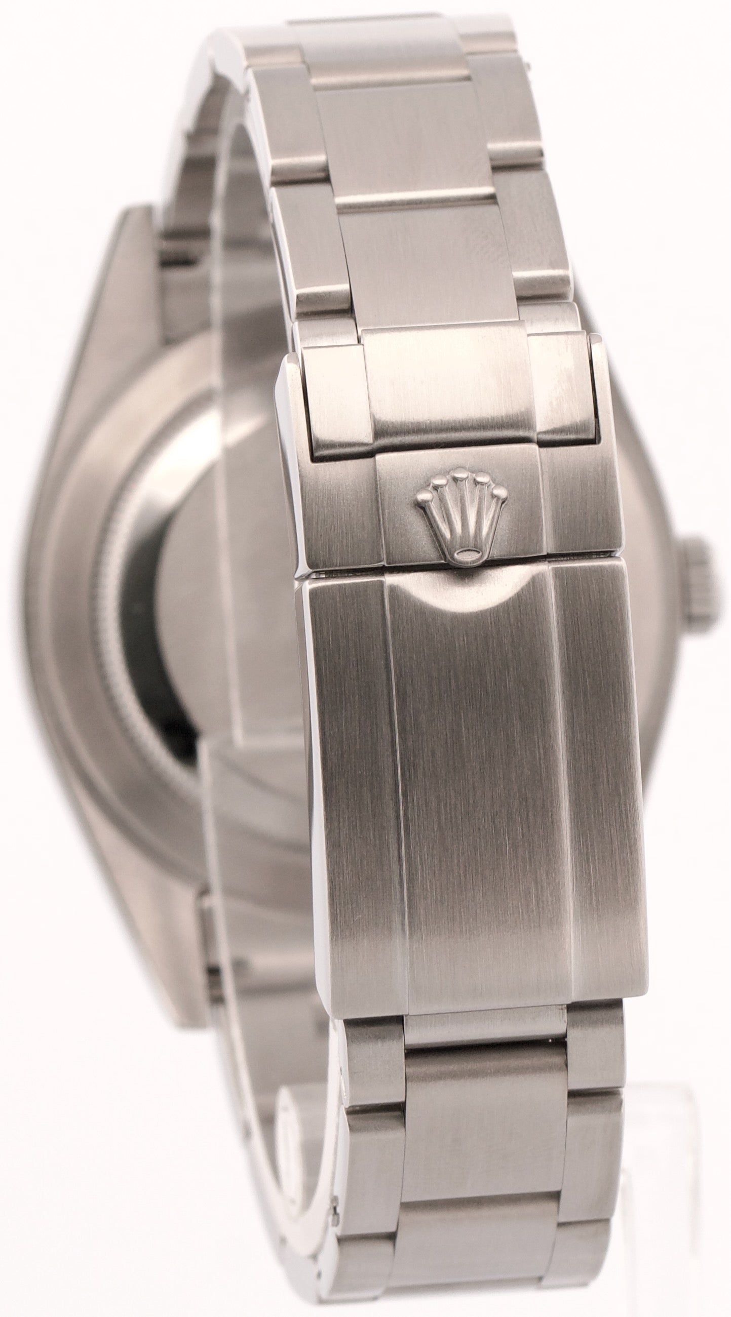 2010 PAPERS Rolex Explorer I BLACK Stainless Steel 39mm 3-6-9 MK1 214270 BOX