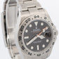 2025 PAPERS Rolex Explorer II 42mm BLACK Stainless Steel GMT 226570 Watch BOX