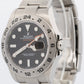 2025 PAPERS Rolex Explorer II 42mm BLACK Stainless Steel GMT 226570 Watch BOX