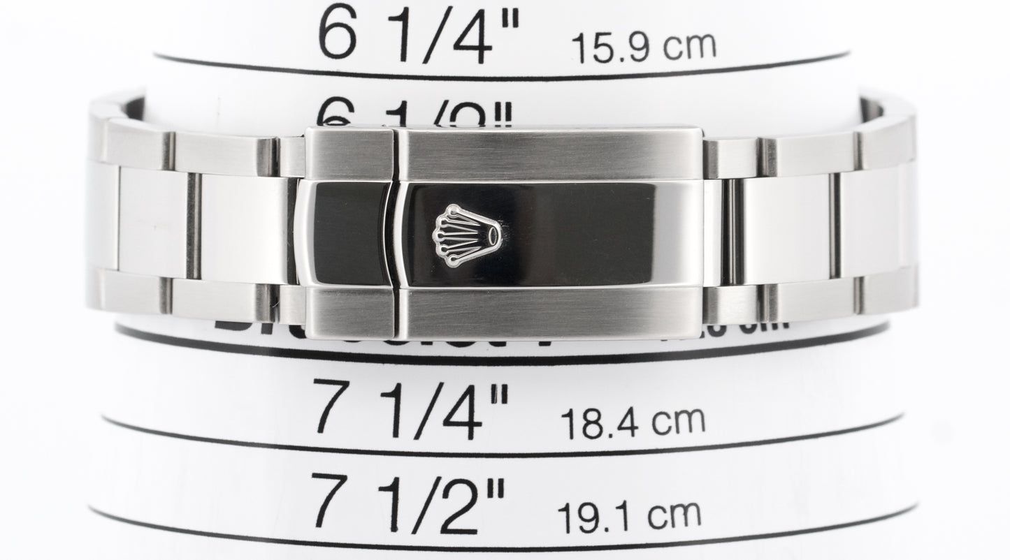 PAPERS Rolex Milgauss Green BLACK 40mm 116400 GV Stainless Steel Watch BOX