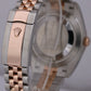 MINT 2022 Rolex DateJust WIMBLEDON Rose Gold Two-Tone Steel JUBILEE 41mm 126331