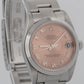 UNPOLISHED PAPERS Ladies Rolex DateJust SALMON ROMAN 31mm Steel Oyster 78240 BOX
