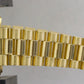 TOP CONDITION PAPERS Rolex Day-Date President CHAMPAGNE 18K Gold 36mm 18038 BOX