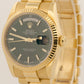 2022 RSC PAPERS Rolex Day-Date President GREEN 18K Gold 36mm 118238 Watch BOX