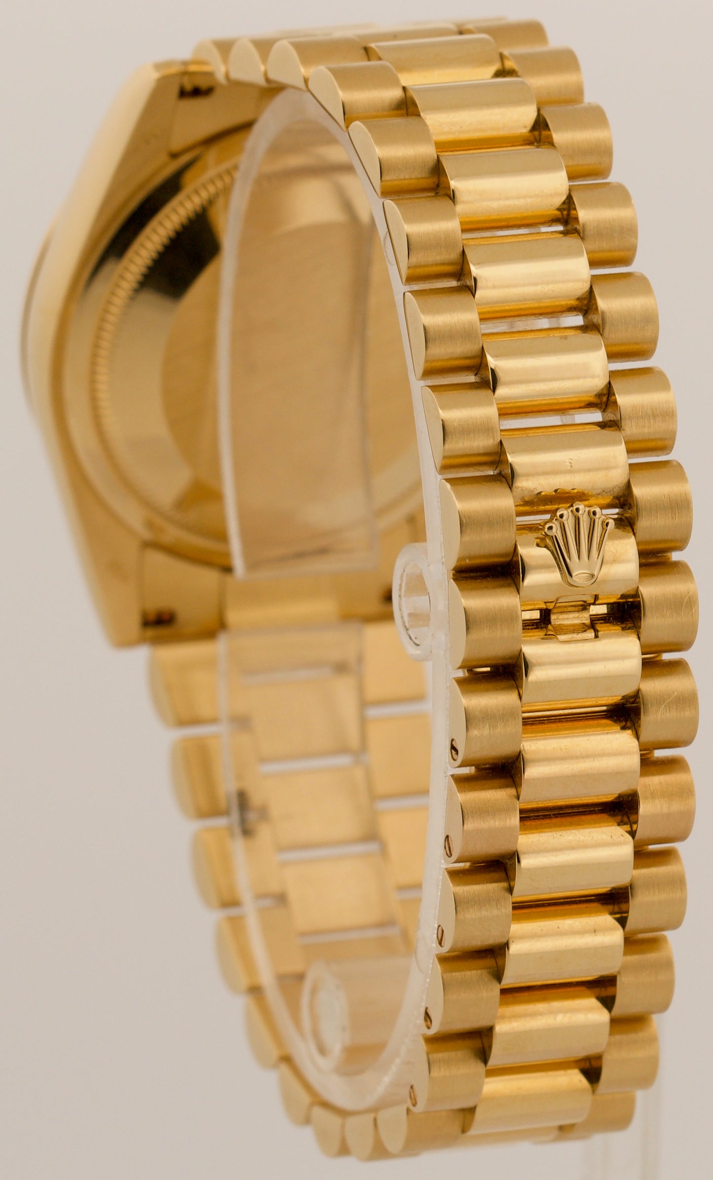 2022 RSC PAPERS Rolex Day-Date President GREEN 18K Gold 36mm 118238 Watch BOX