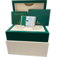 MINT PAPERS Rolex Submariner Date Ceramic 18K Yellow Gold Black 40mm 116618 BOX