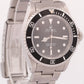 1994 Rolex Submariner No-Date BLACK Stainless Steel Dive 40mm Watch 14060 BOX