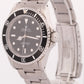 1994 Rolex Submariner No-Date BLACK Stainless Steel Dive 40mm Watch 14060 BOX