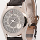 Patek Philippe Calatrava 18k White Gold RHODIUM Gray 37mm 6000G Leather Watch