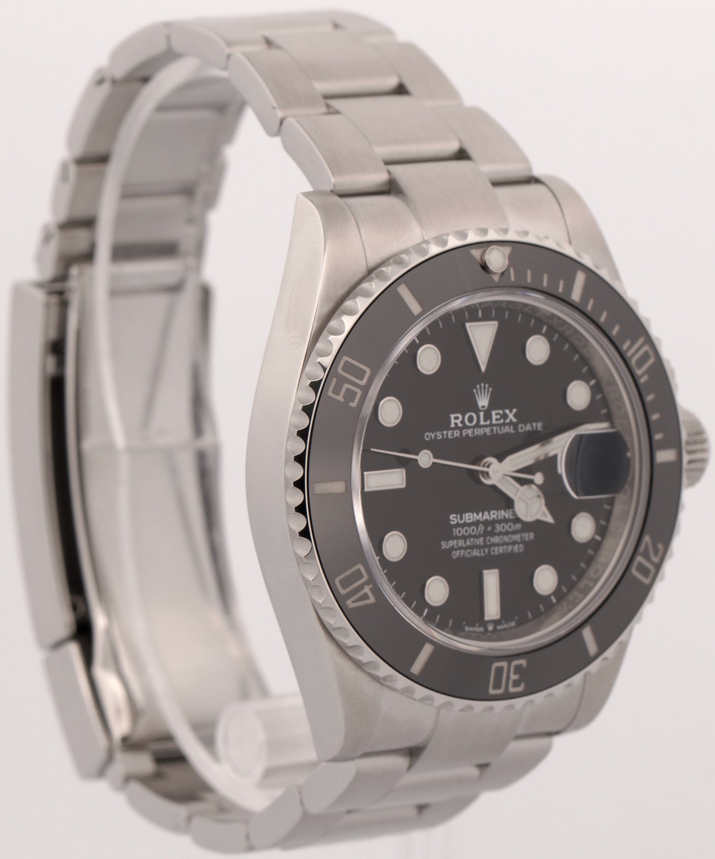 2021 PAPERS Rolex Submariner Date 41mm BLACK Steel Ceramic 126610 LN Watch BOX