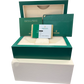 MINT PAPERS Rolex Air-King 40mm Green Black Steel Arabic 116900 Watch BOX