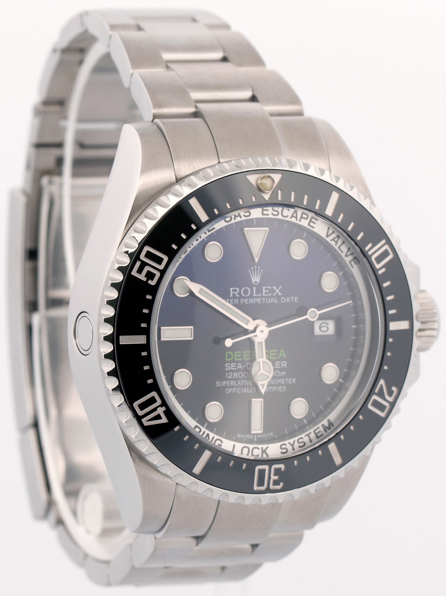 Rolex Sea-Dweller Deepsea JAMES CAMERON Black Blue Steel 116660 44mm Dive Watch