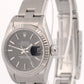 2025 CPO PAPERS Rolex DateJust 26mm BLACK Stainless Steel 18K OYSTER 79174 BOX