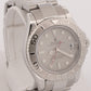 Rolex Yacht-Master Mid-Size PLATINUM Stainless Steel 35mm 168622 Date Watch