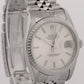 2018 RSC Rolex DateJust 36mm SILVER Stainless Steel JUBILEE Automatic 16220