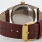Vintage Rolex Oyster Perpetual 6334 Golden Egg Patina Gold Bubbleback 34mm Watch