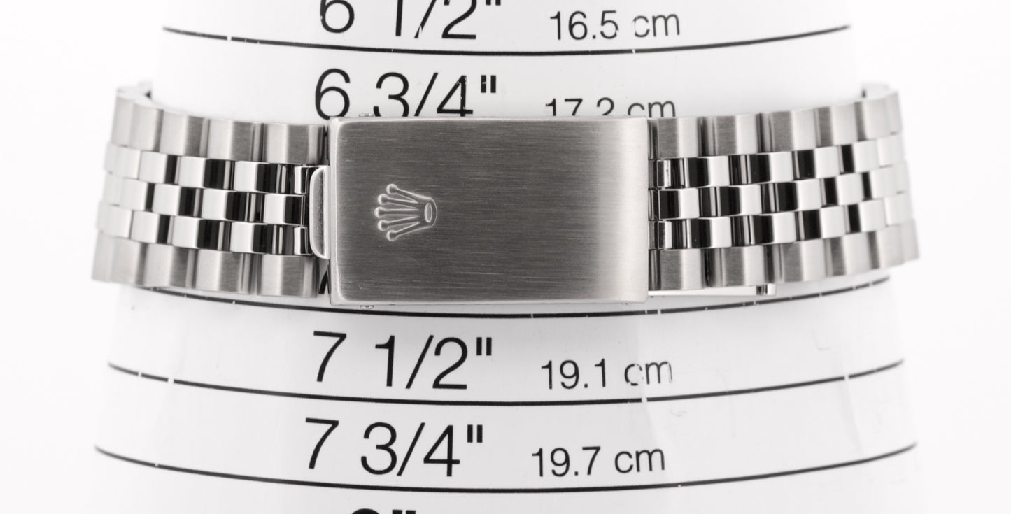 2018 RSC Rolex DateJust 36mm SILVER Stainless Steel JUBILEE Automatic 16220