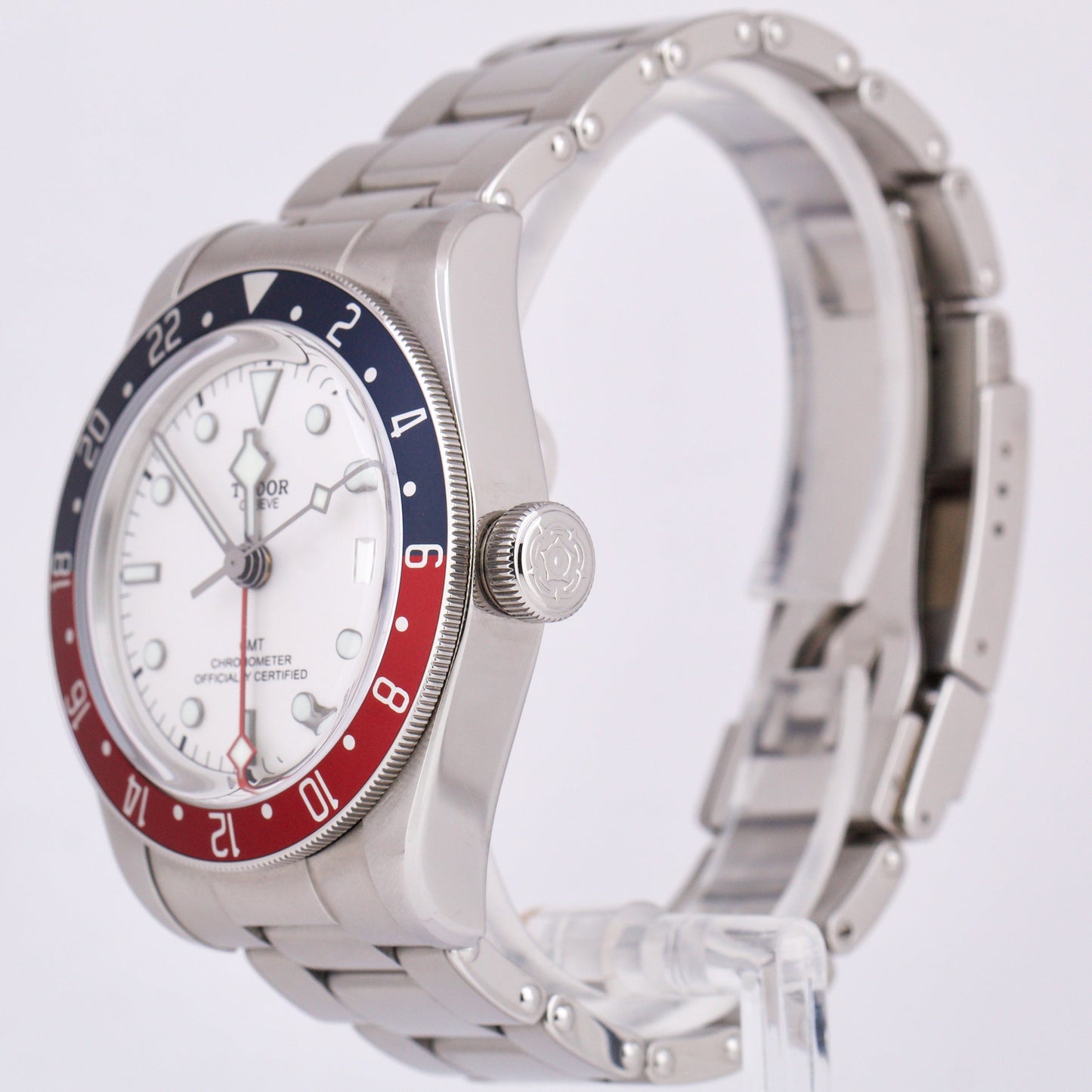 JAN 2024 PAPERS Tudor Black Bay 41 GMT 41mm PEPSI Steel Red Blue 79830 RB BOX