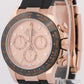 Rolex Daytona Cosmograph Oysterflex SUNDUST DIAMOND 18K Gold 40mm 116515 BOX
