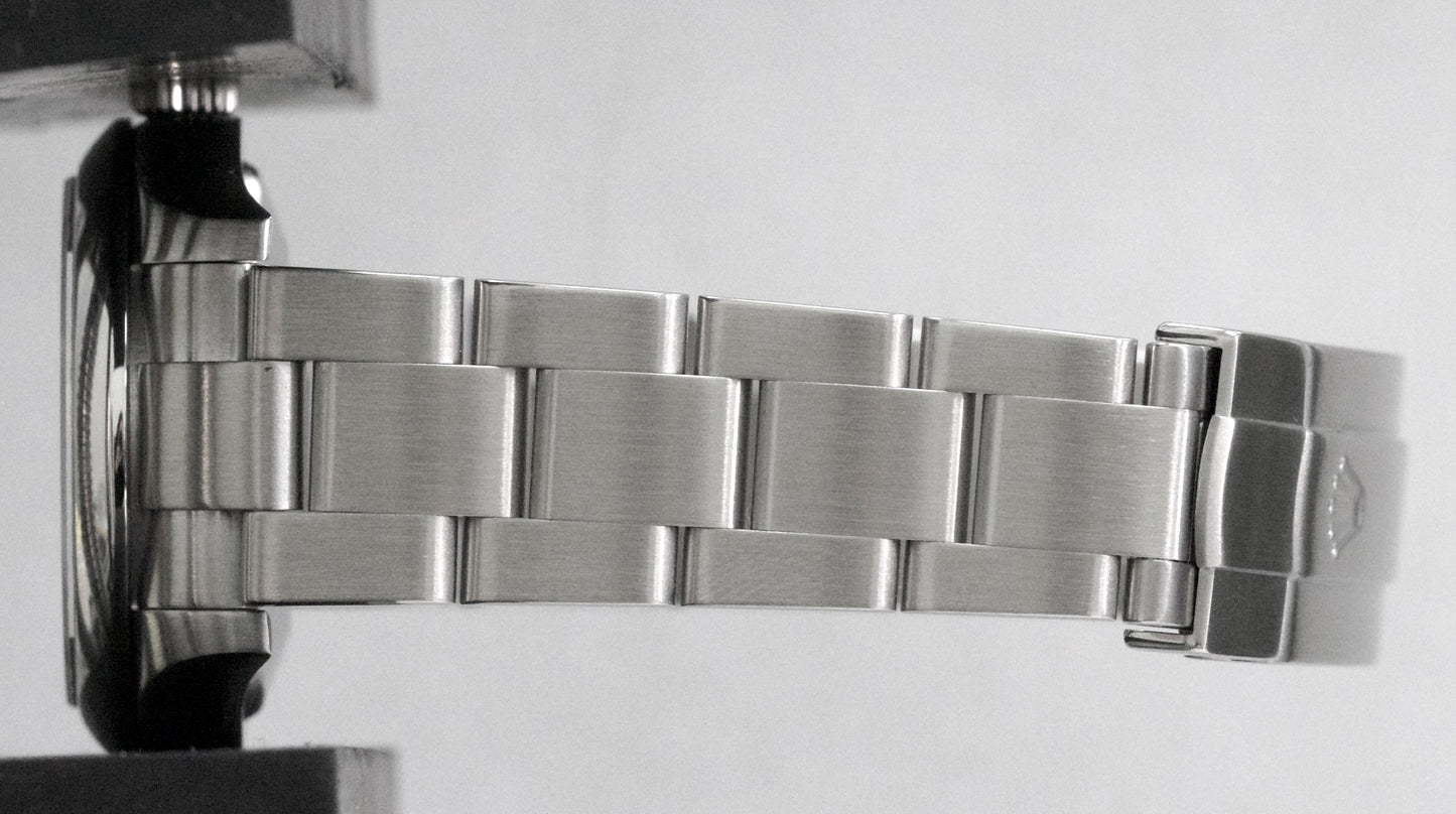 Ladies Rolex Oyster Perpetual 31 SILVER Stainless Steel PINK 31mm Watch 177200