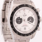 MINT PAPERS Tudor Black Bay Chrono 41mm PANDA White Stainless Watch 79360 BOX