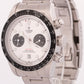 MINT PAPERS Tudor Black Bay Chrono 41mm PANDA White Stainless Watch 79360 BOX