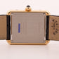 2020 PAPERS Cartier Lady Tank Solo 18K Gold SILVER Quartz 24mm 3168 W5200002 BOX
