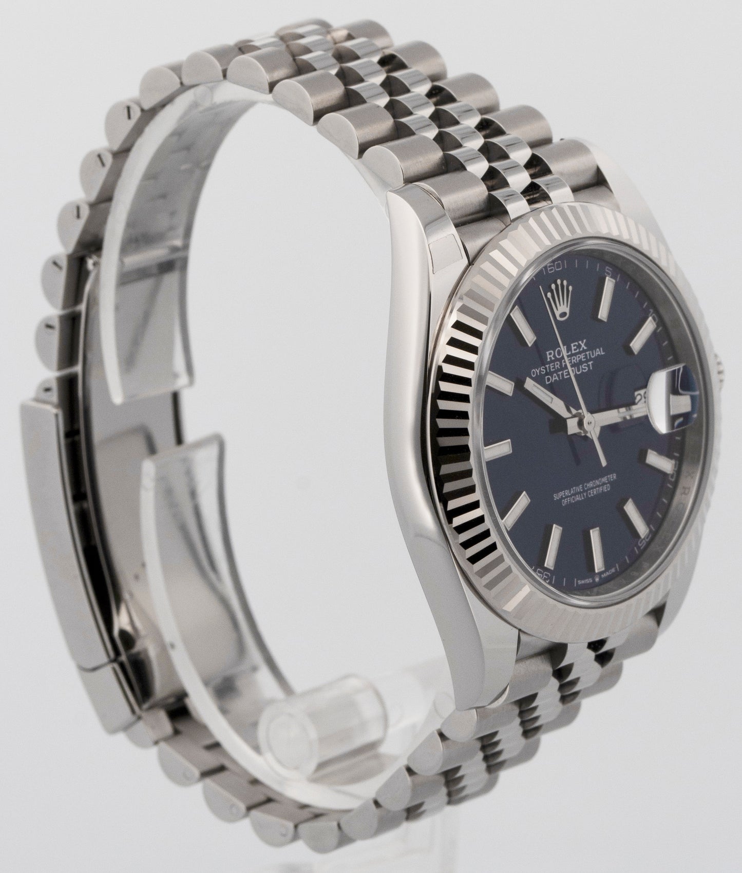 NEW 2026 PAPERS Rolex DateJust 41 BLUE 18K Gold Steel JUBILEE 41mm 126334 BOX