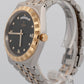 2026 PAPERS Tudor Royal 41mm Black DIAMOND Two-Tone Gold Day-Date 28603 BOX